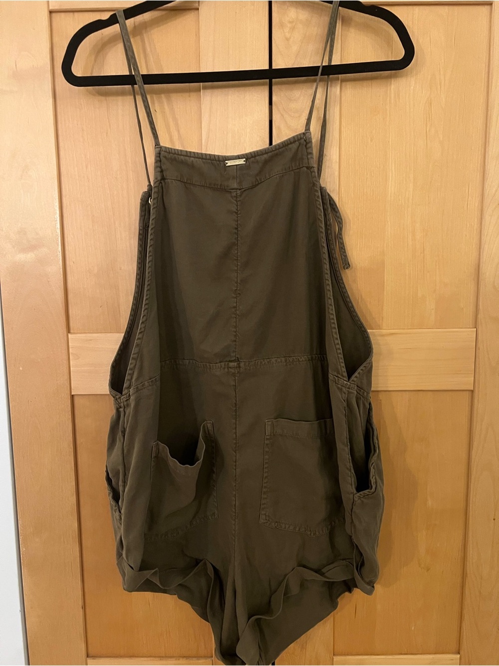 Billabong Wild Pursuit Olive Green Overalls - Picture 4 of 4